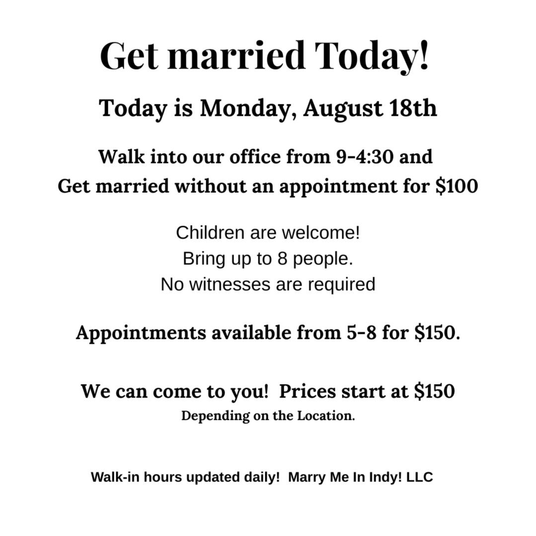 Wedding Officiant Indiana! Wedding officiants serving the greater Indianapolis area.